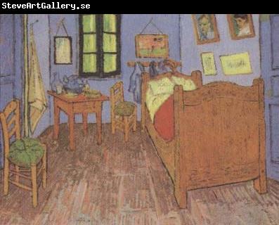 Vincent Van Gogh The Artist's Bedroom at Arles (mk12)